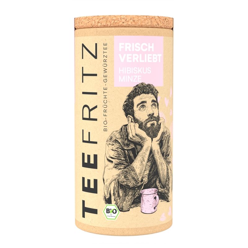 Biolotta TeeFritz Frisch Verliebt - Bio Früchte Gewürztee mit Hibiskus-Minze - Produktbild