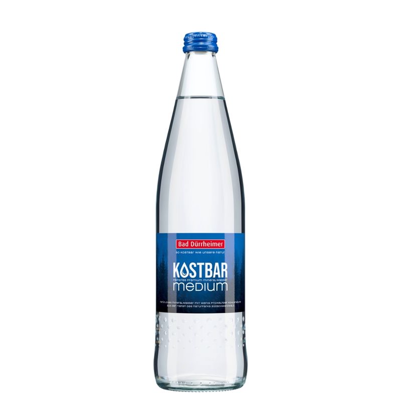 Bad Dürrheimer Bad Dürrheimer Bio-Mineralwasser Medium 12x0,75 l MW - Produktbild