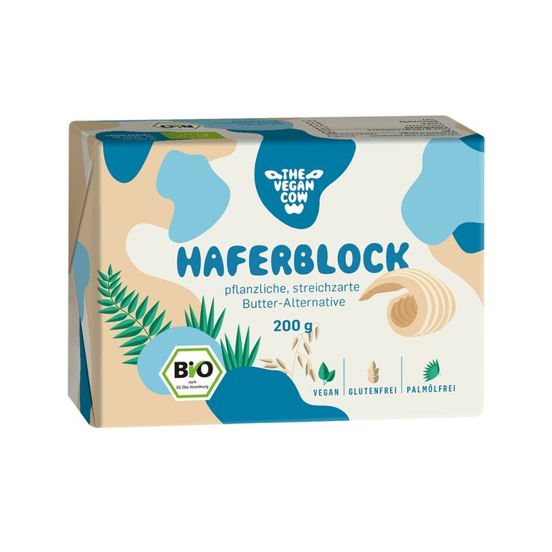THE VEGAN COW BIO-Hafer-Block - Produktbild