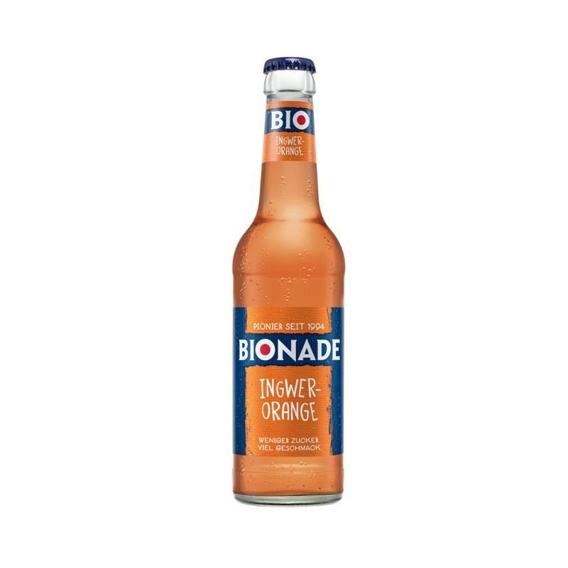 BIONADE Bionade Ingwer-Orange Mehrweg Kasten 24x0,330 - Produktbild