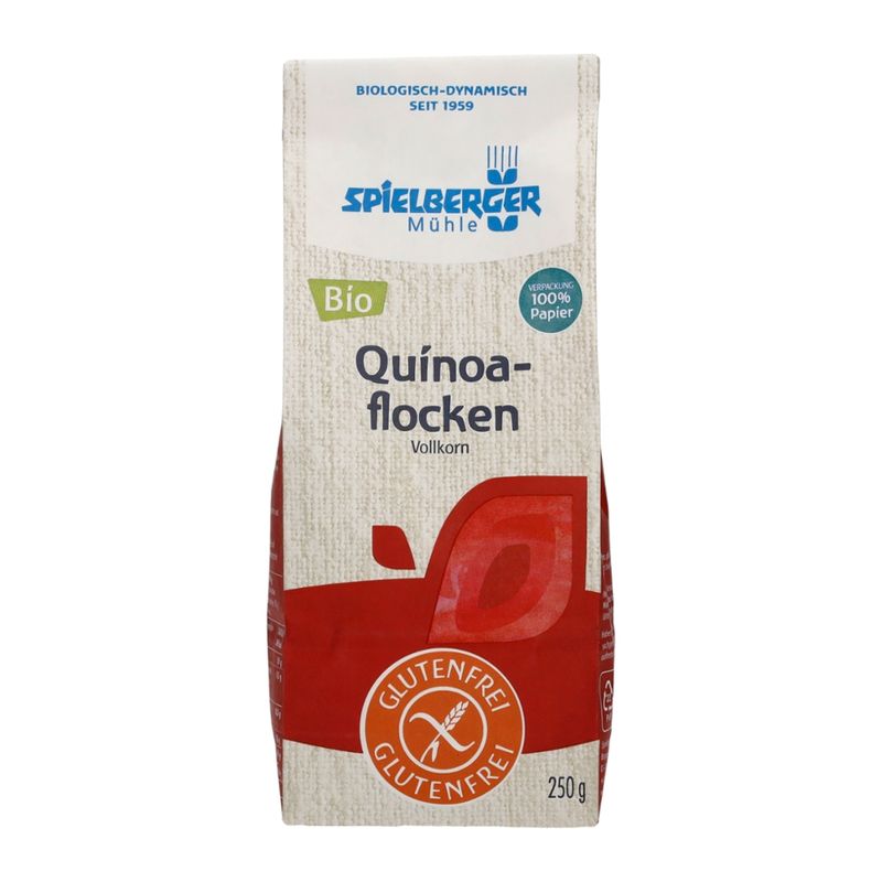 Spielberger Mühle Quinoaflocken, glutenfrei, kbA - Produktbild