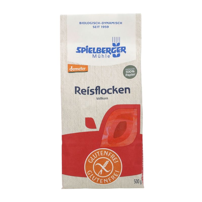 Spielberger Mühle Reisflocken, glutenfrei, demeter - Produktbild