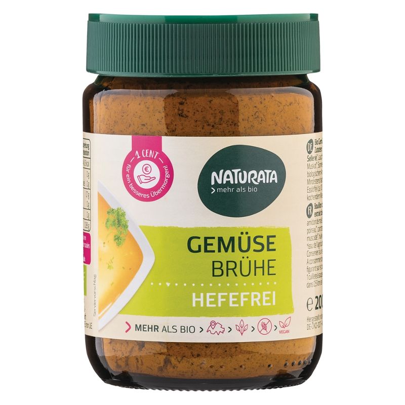 NATURATA Gemüsebrühe hefefrei - Produktbild