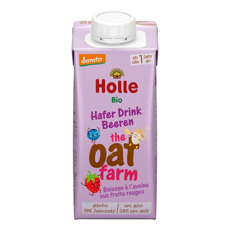 Holle  Bio-Hafer Drink Beeren - Produktbild