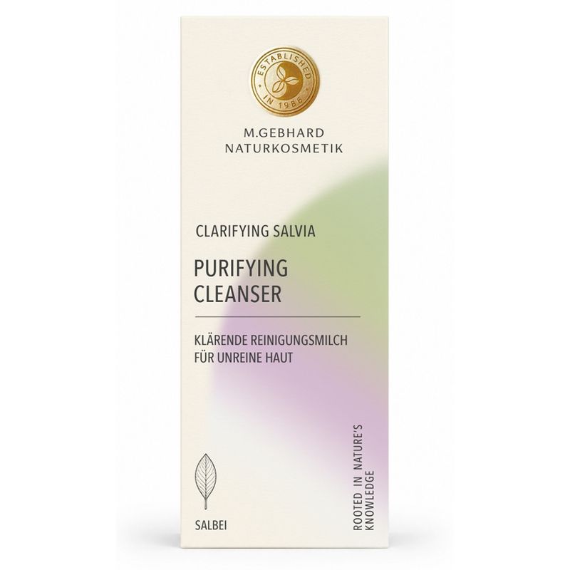 M. Gebhard Naturkosmetik PURIFYING CLEANSER - Clarifying Salvia - Produktbild