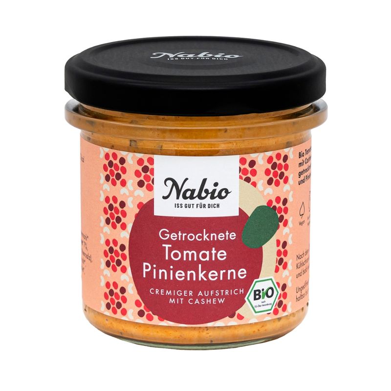 Nabio Nabio Cashew Creme getrocknete Tomate Pinienkern - Produktbild