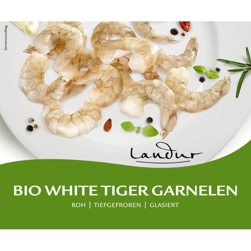 Landur Landur Bio White Tiger Garnelen - Produktbild