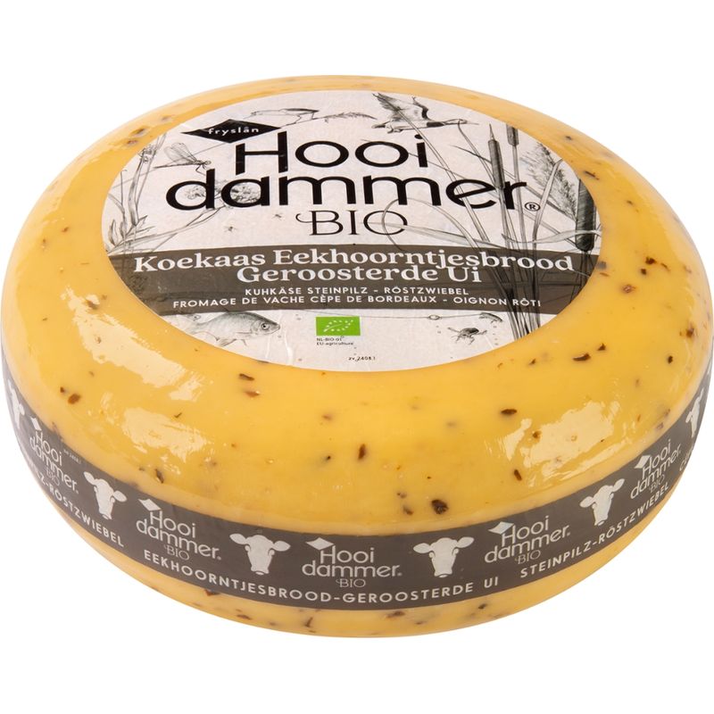 Hooidammer Hooidammer Käsezubereitung aus Bio Schnittkäse Steinpilz/Röstzwiebel 4/5kg mindestens 50% Fett i.Tr - Produktbild