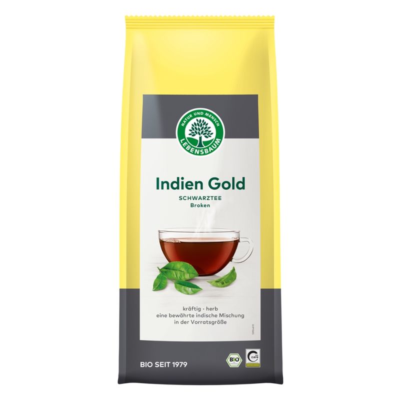 LEBENSBAUM Schwarztee Indien Gold, Broken - Produktbild