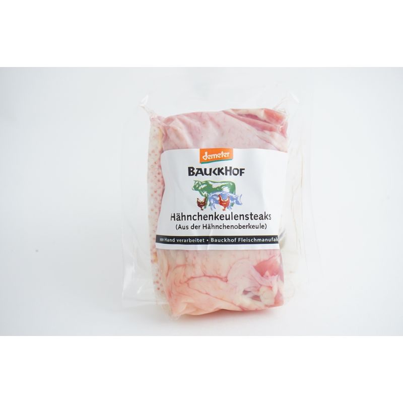 Bauckhof Hähnchenoberkeulen-Steaks TK, 2 Stück - Produktbild