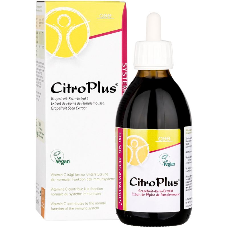 GSE  CitroPlus® 600 Grapefruit-Kern-Extrakt - Produktbild
