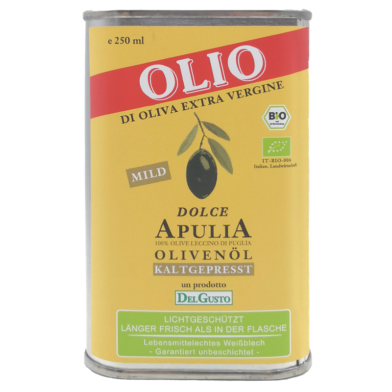 DelGusto Olivenöl DOLCE extra vergine mild - Produktbild