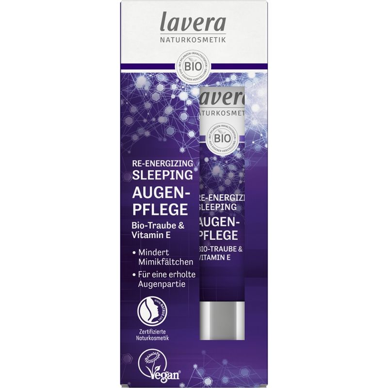 lavera Re-Energizing Sleeping Augenpflege - Produktbild