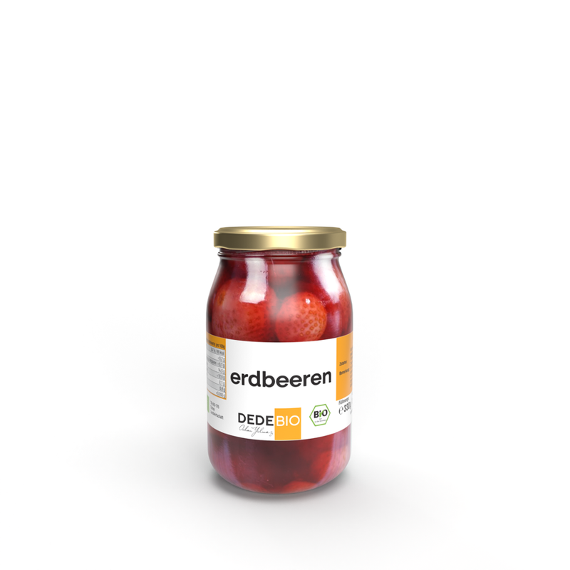 DEDEBIO  DEDEBIO Bio Erdbeeren 330g - Produktbild