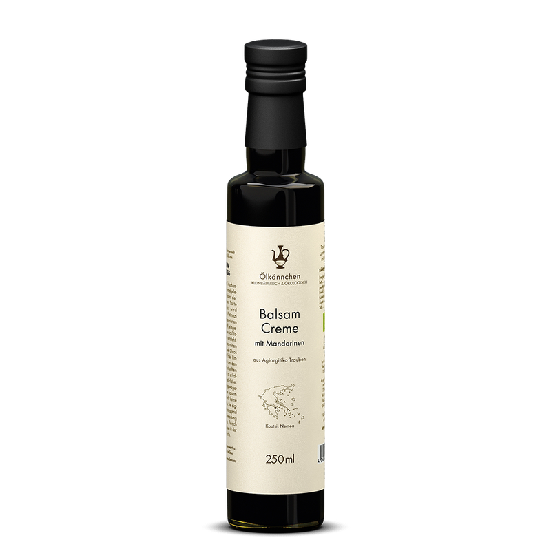Ölkännchen Ölkännchen  Balsamcrème mit Mandarine aus Agiorgitiko Trauben, Peloponnes GR 250ml - Produktbild
