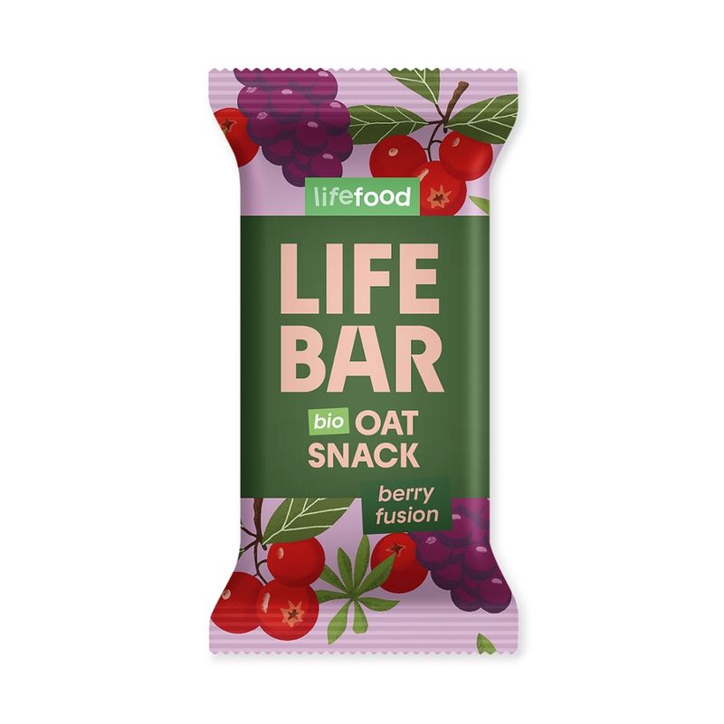 Lifefood  Lifefood Lifebar Oat Snack Berry Fusion BIO - Produktbild