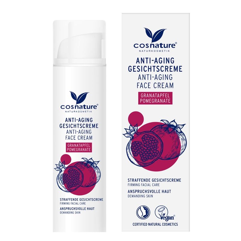 Cosnature  Allround Gesichtscreme Granatapfel 50ml - Produktbild