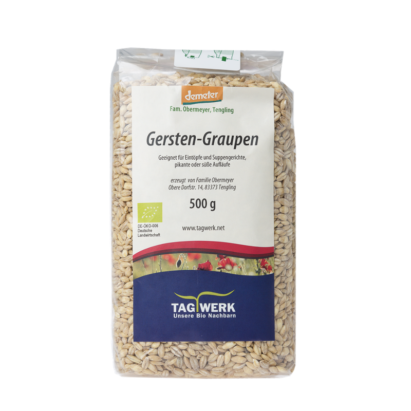 TAGWERK Gersten-Graupen Familie Obermeyer - Produktbild