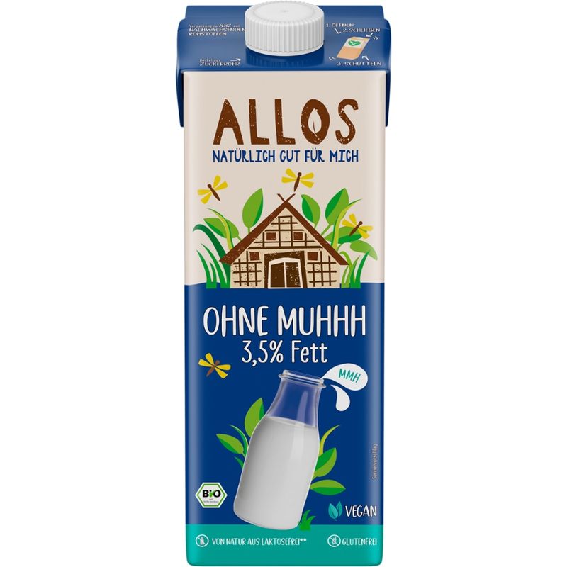 Allos Ohne Muhhh Drink 3,5% Fett - Produktbild