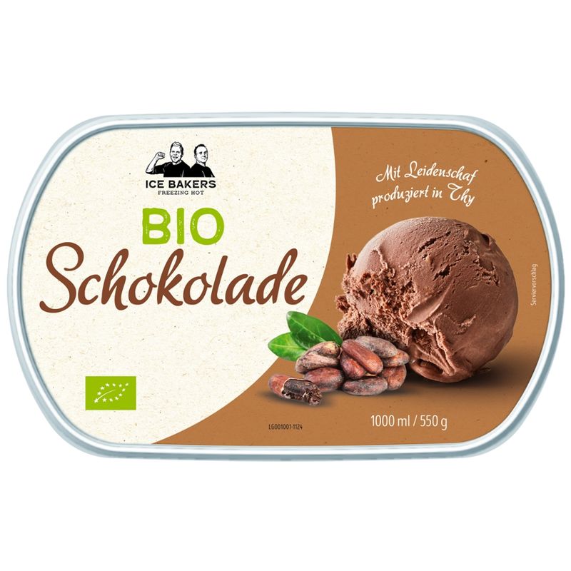 ICE BAKERS Ice Bakers Biologisches Spreiseeis Schokolade - Produktbild