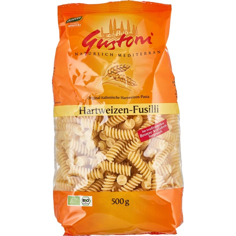 Gustoni Hartweizen-Fusilli, Original italienische Hartweizen-Pasta - Produktbild