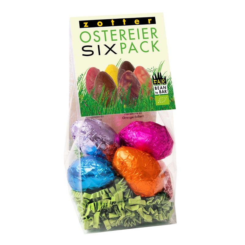 Zotter Schokolade Ostereier SixPack - Produktbild