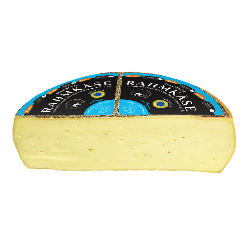 Demeter HeuMilchBauern Demeter Allgäuer Rahmkäse 1/1 Laib - Produktbild