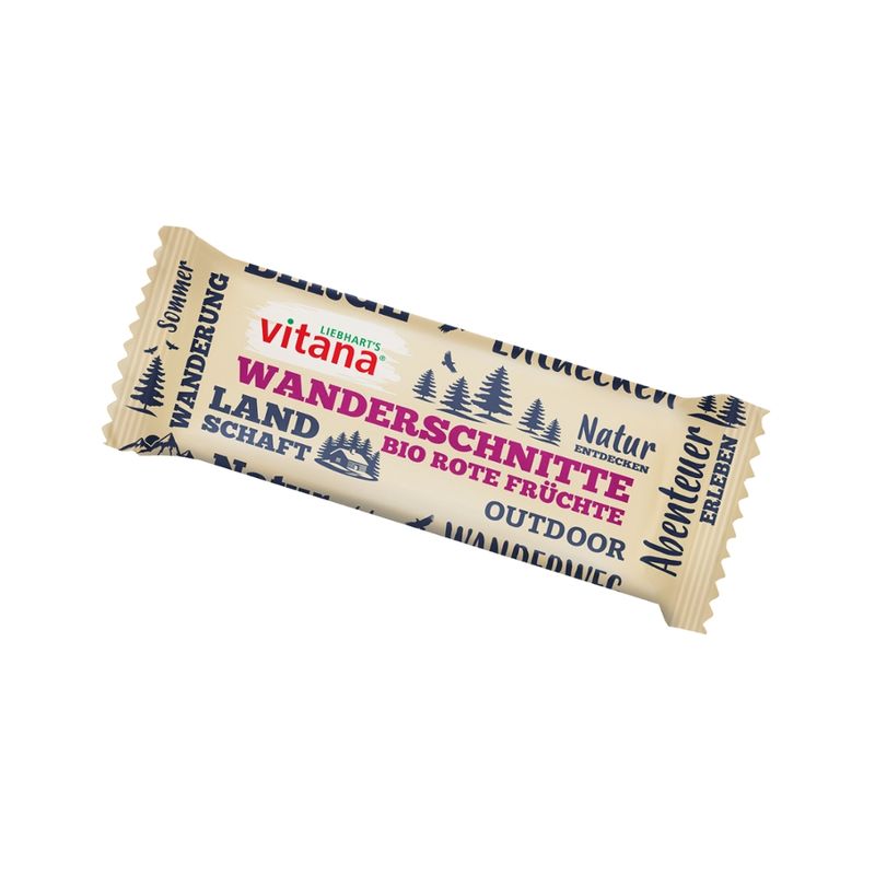 vitana Gesunde Ernährung Bio Rote Früchte Wanderschnitte - Produktbild