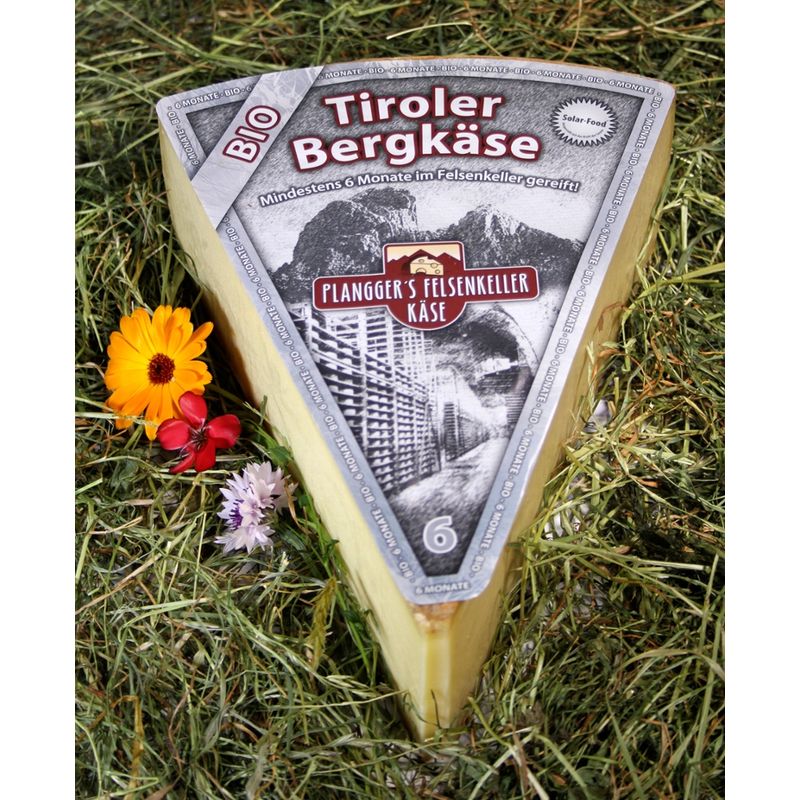 Plangger Plangger Bio Tiroler Bergkäse mindestens 6 Monate gereift - Produktbild