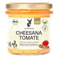 Brotaufstrich Cheesana Tomate, Sanchon - Produktbild