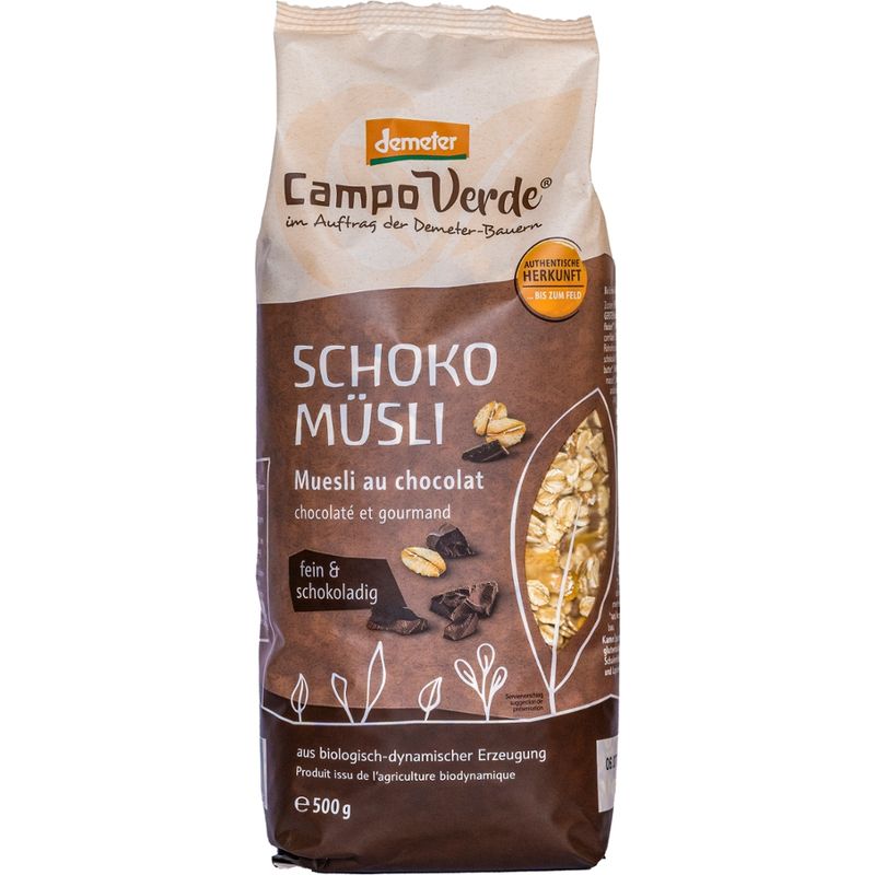 Campo Verde CV demeter Schokomüsli 500g - Produktbild