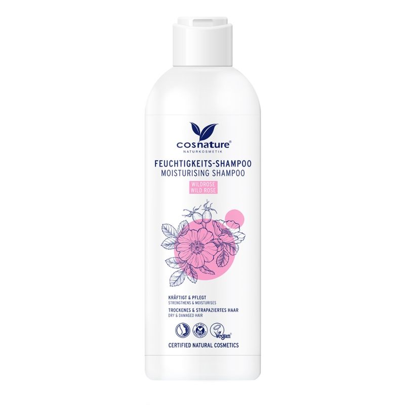 Cosnature  Feuchtigkeits-Spülung Wildrose 250 ml - Produktbild