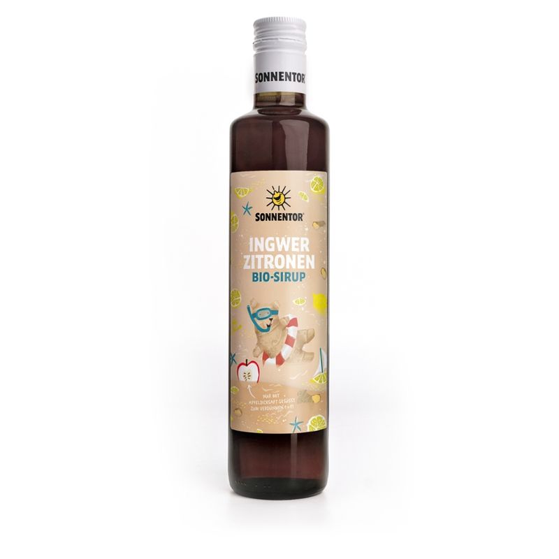 Sonnentor Ingwer-Zitronen Sirup - Produktbild