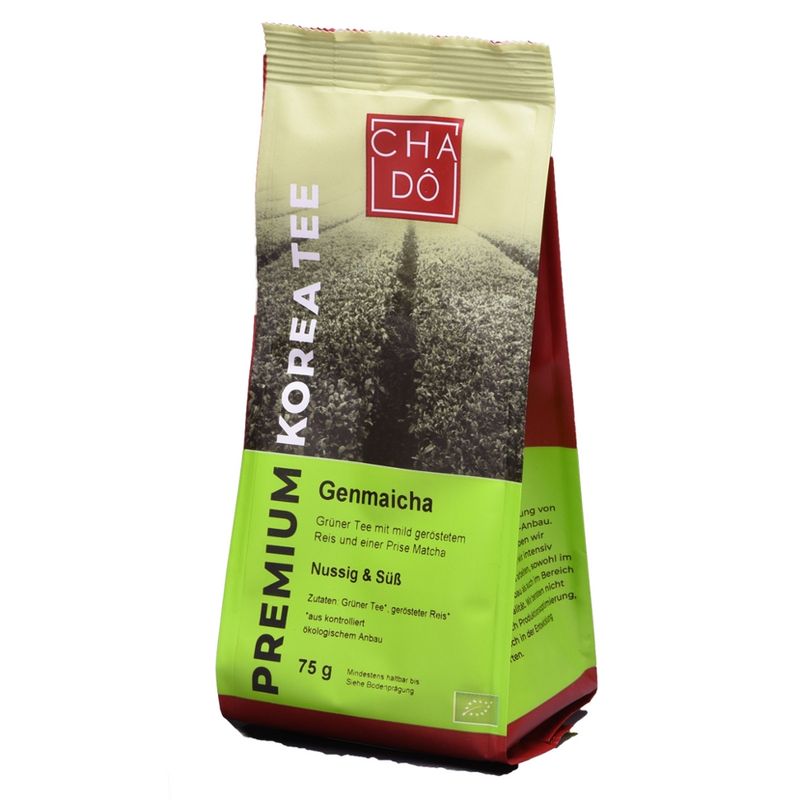 Cha Dô S.Korea Premium Genmaicha - Grüntee mit Matcha und geröstetem Reis - Produktbild