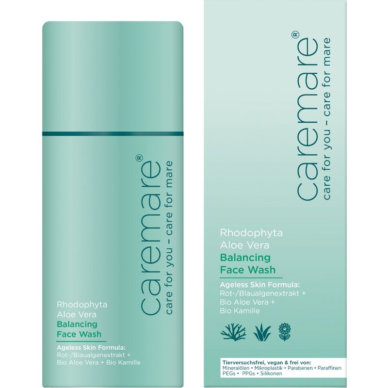 caremare Rodophyta Aloe Vera Balancing Face Wash - Produktbild