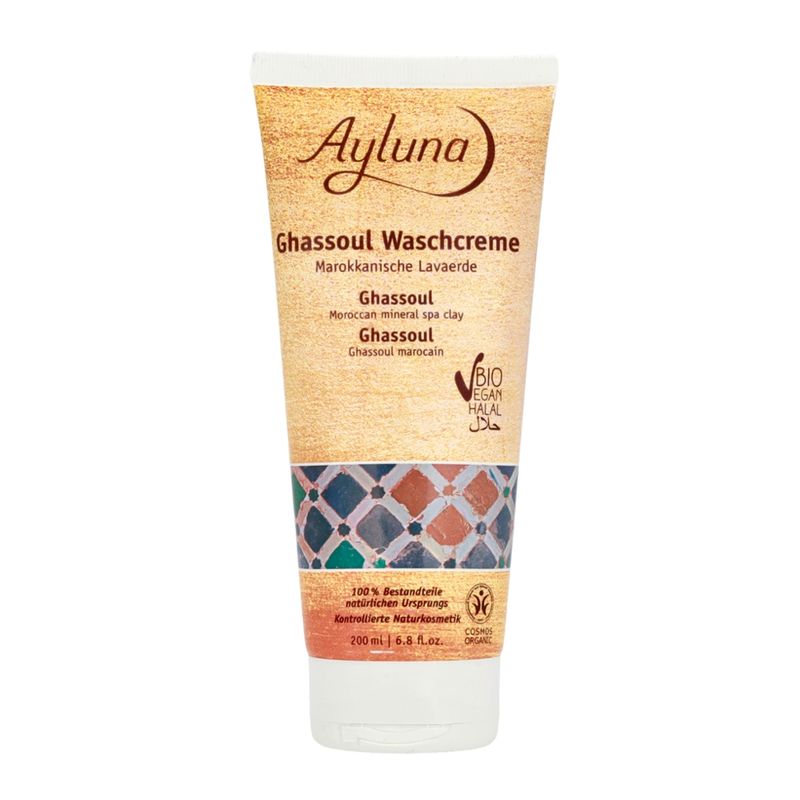 Ayluna Ghassoul Waschcreme - Marokkanische Lavaerde - Produktbild