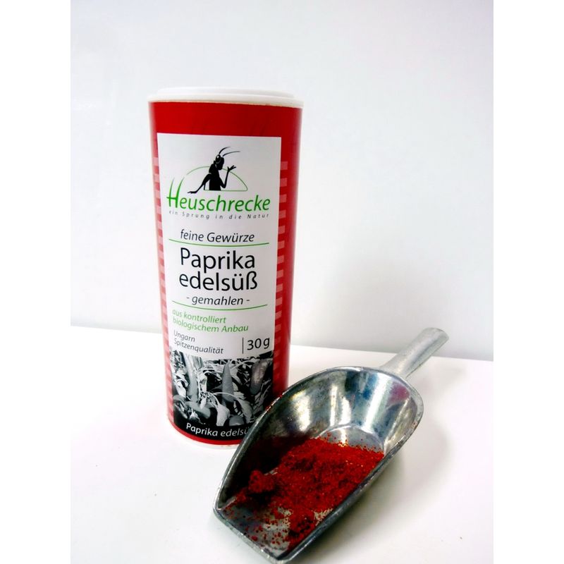 Heuschrecke Paprika edelsüß, ungarisch, gemahlen,  kbA - Produktbild