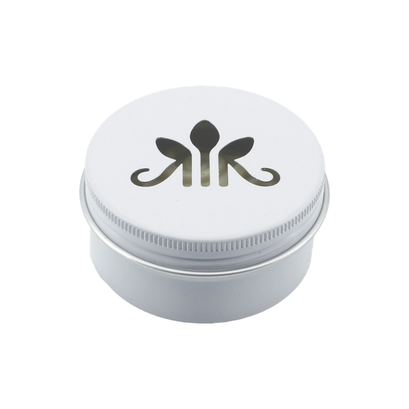 Rosenrot Naturkosmetik Bitbox Weiß - mit offenem Deckel - Produktbild