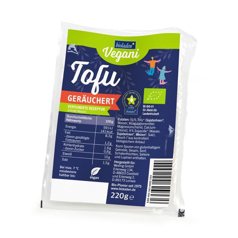 bioladen Tofu geräuchert - Produktbild