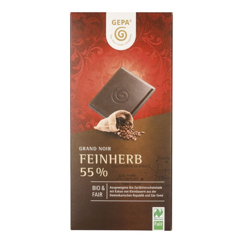 GEPA - The Fair Trade Company Feinherb 55% - Produktbild