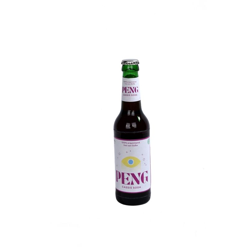 PENG PENG Bio-Cassissoda 330ml Mehrwegflasche - Produktbild