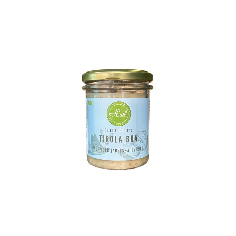 Hiel - Vegetarische Feinkost Tirola Bua - Würziger Jausen-Aufstrich - Produktbild