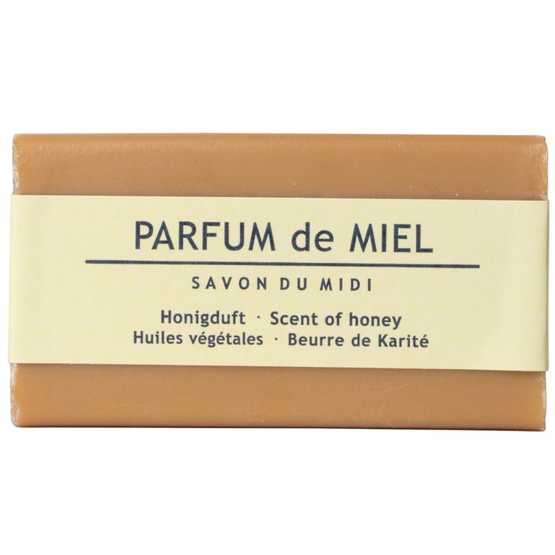 Savon du Midi Seife mit Karité-Butter Parfum de Miel / veganer Honigduft / Honey scented100g - Produktbild
