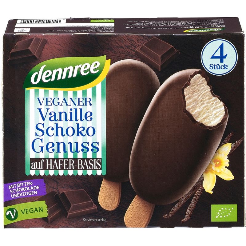 dennree Veganer Vanille-Schoko-Genuss auf Haferbasis - Produktbild