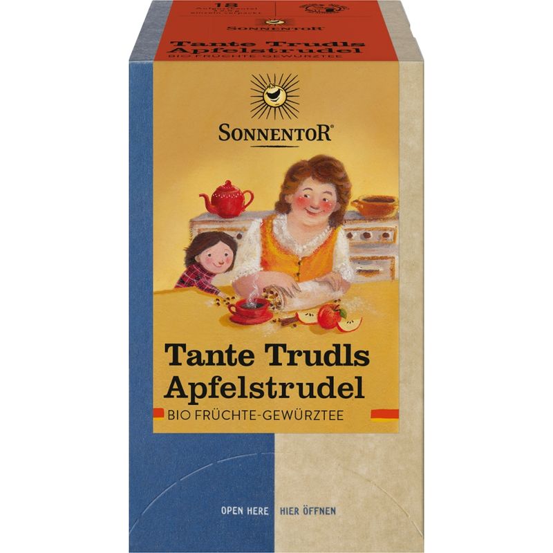 Sonnentor Tante Trudls Apfelstrudel, Doppelkammerbeutel - Produktbild