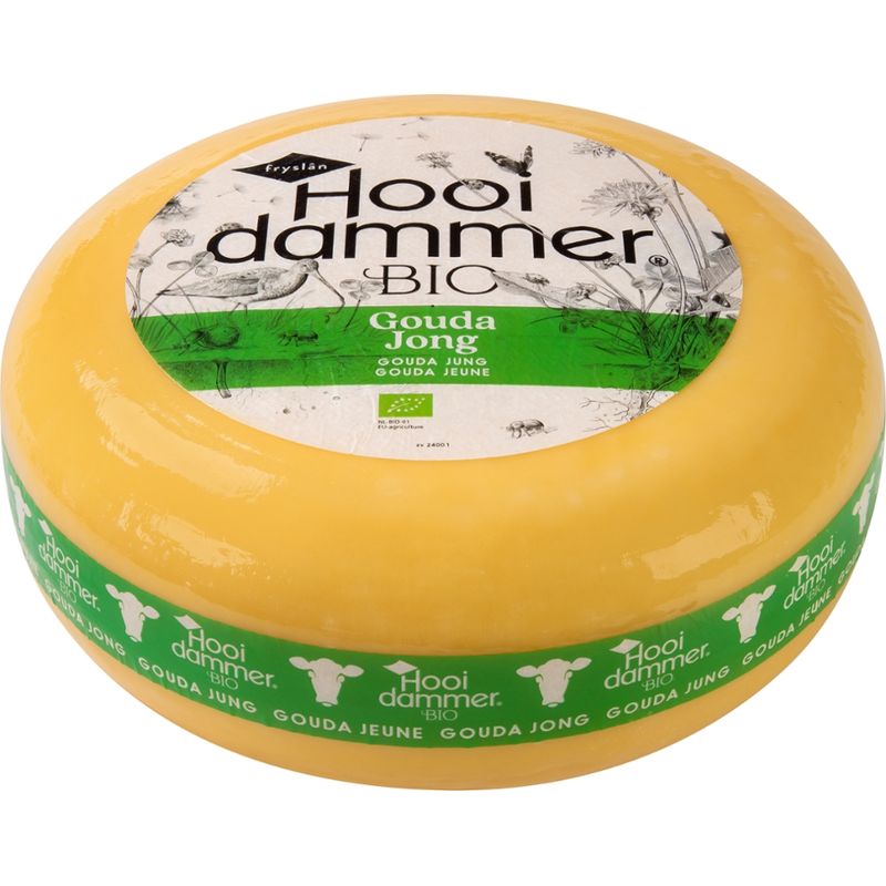 Hooidammer Hooidammer Bio Gouda Jung 4/5kg mindestens 50% Fett i. Tr. - Produktbild