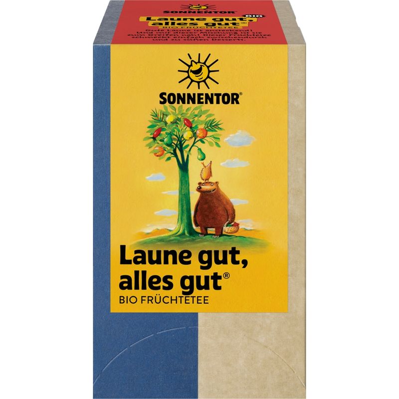 Sonnentor Laune gut, alles gut® Früchtetee, Doppelkammerbeutel - Produktbild