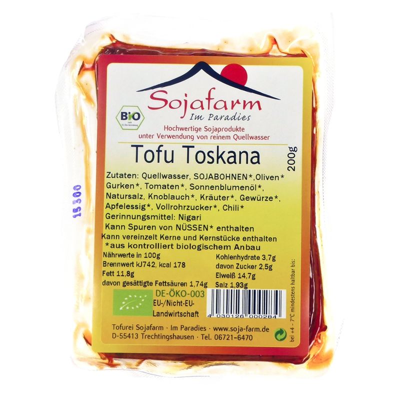 Sojafarm Tofu Toskana - Produktbild