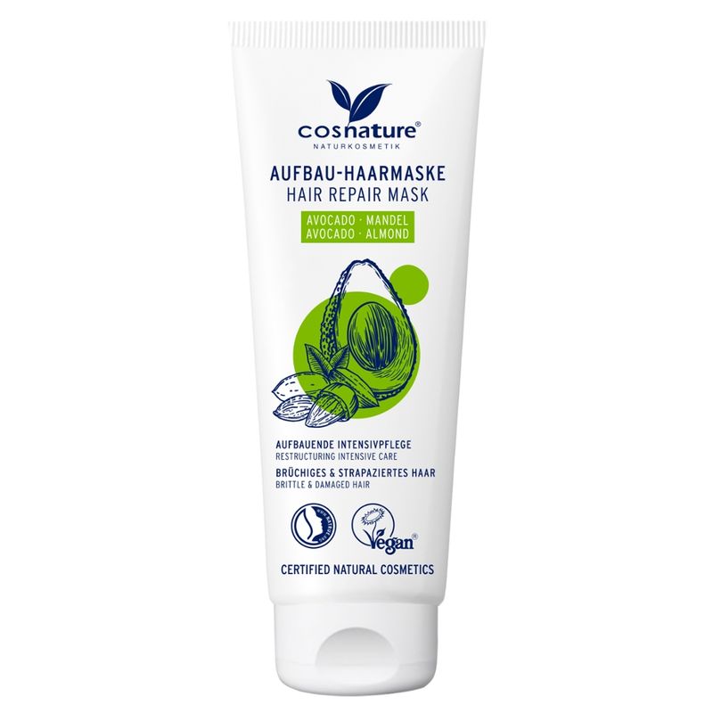 Cosnature  Aufbau-Haarmaske Avocado & Mandel 100 ml - Produktbild
