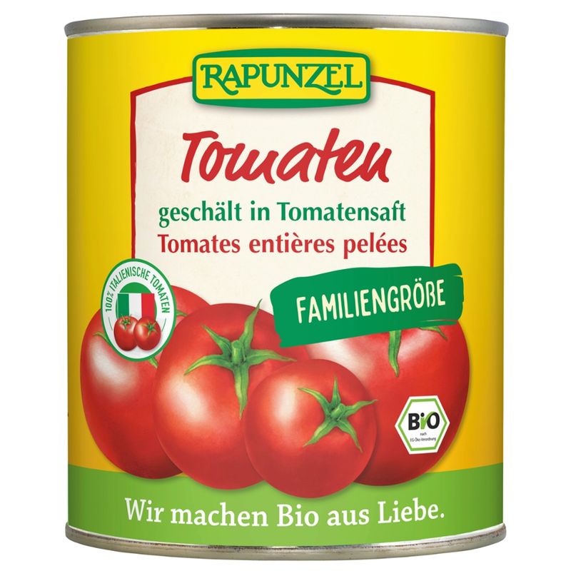 Rapunzel Tomaten geschält in der Dose - Produktbild